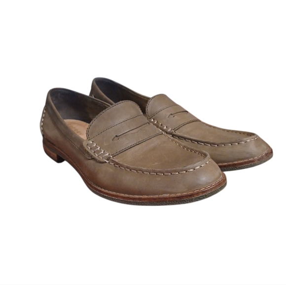 Sperry Green Leather Flats Women's Classic Leather Loafers Size 9 - Picture 12 of 12